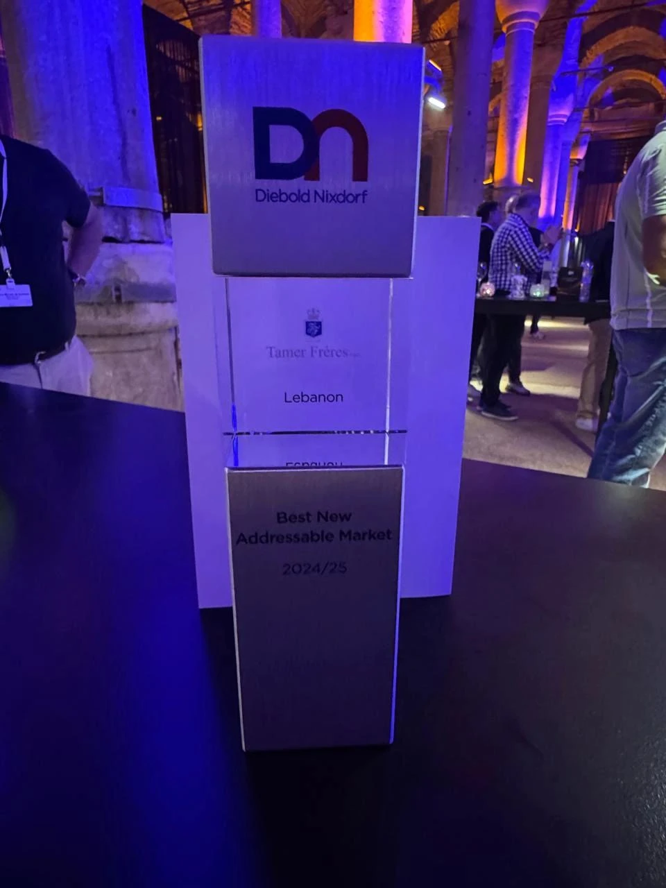 Tamer Frères receives Best new addressable market  award from Diebold-Nixdorf